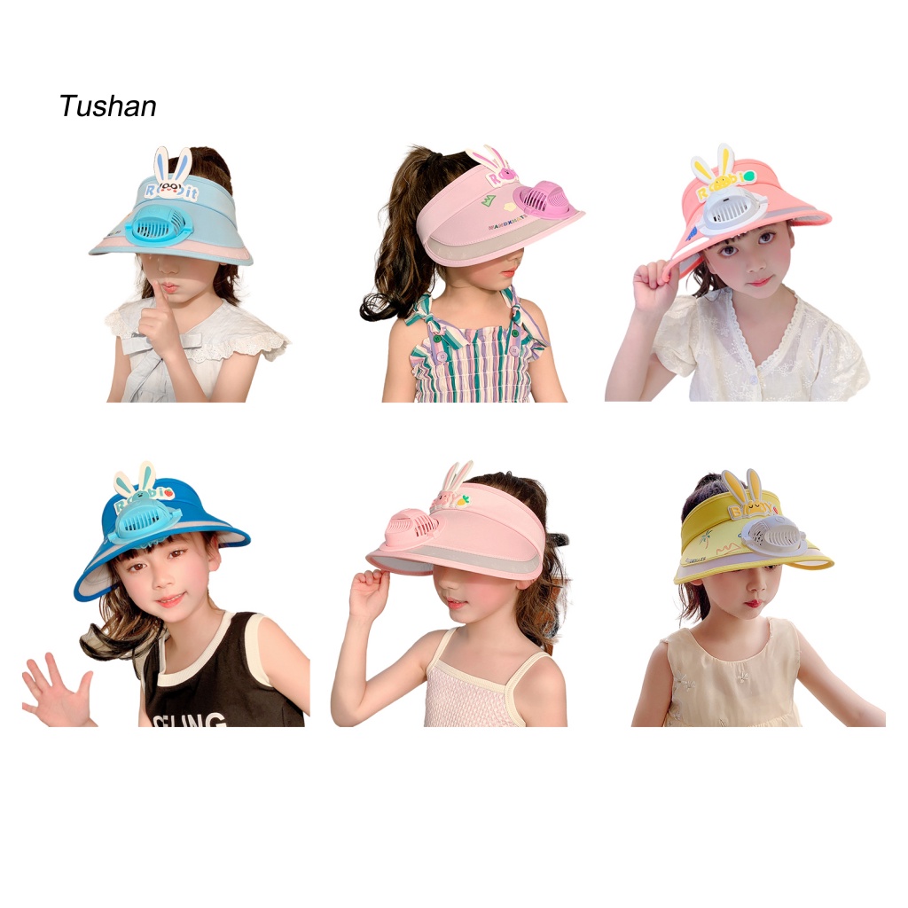 Mũ Vành Rộng Chống Nắng / Tia UV Họa Tiết Hoạt Hình Dễ Thương Cho Bé