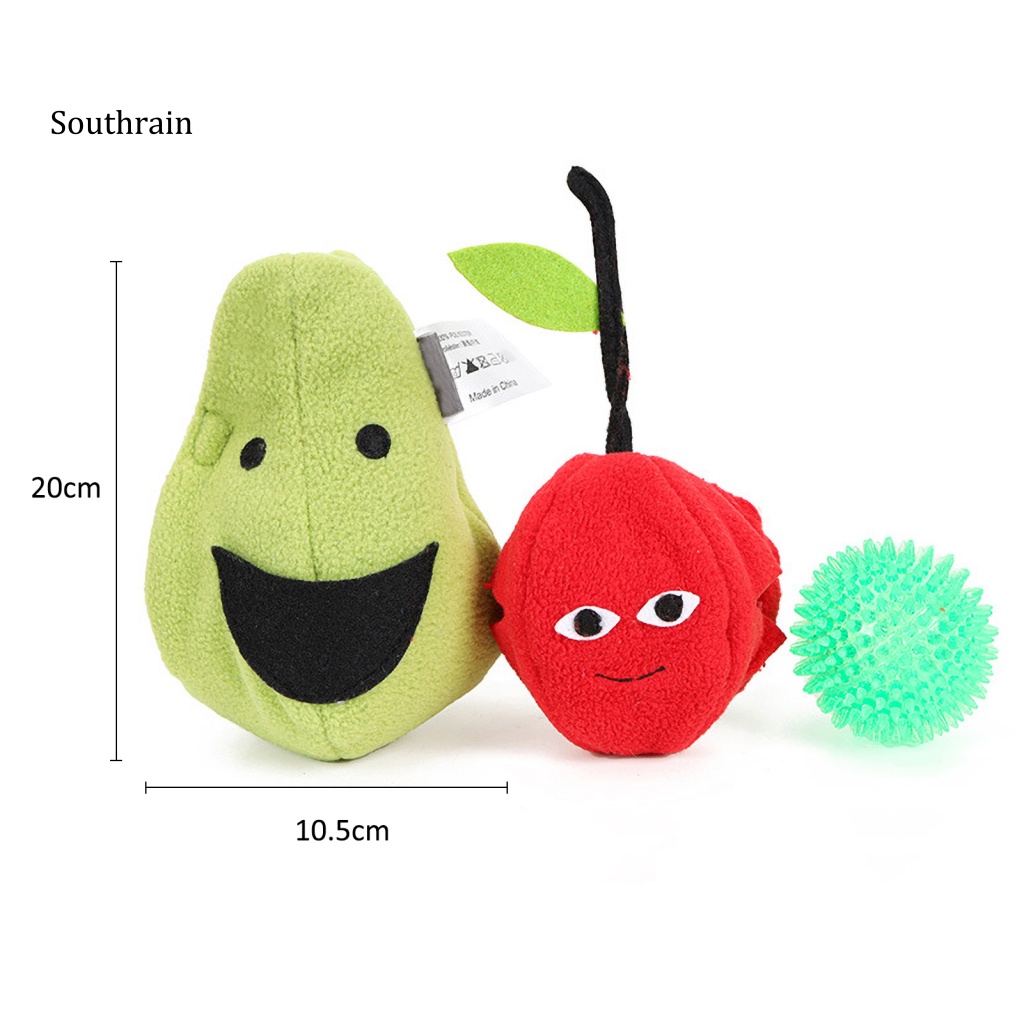Đồ Chơi Huấn Luyện Thú Cưng Hình Quả Lê Có Âm Thanh Vui Nhộn