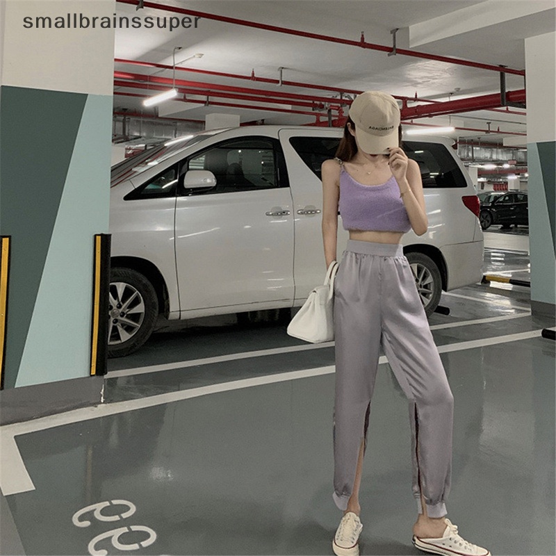 Áo Crop Top Hai Dây Dáng Ôm Mềm Mại Thời Trang Mùa Hè 2023 Y2k Cho Nữ SBS