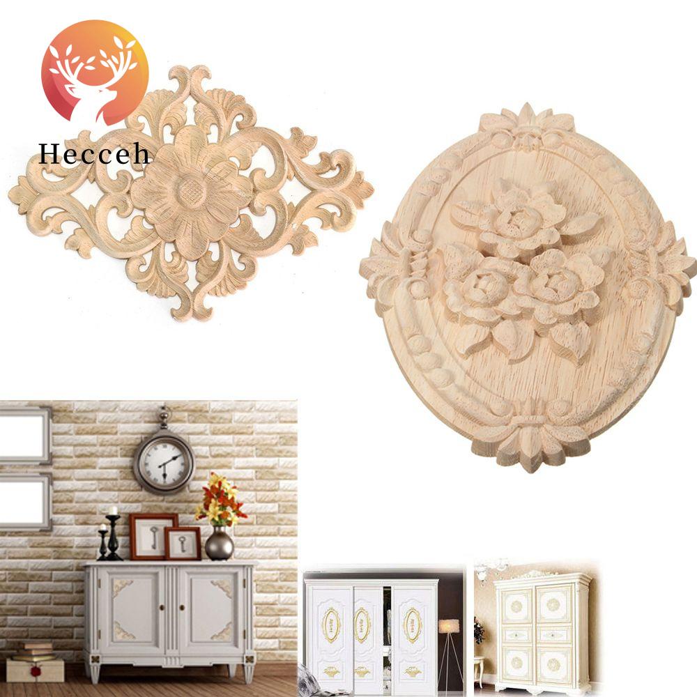 1 / 2 Khung Gỗ Chạm Khắc Hoa Trang Trí