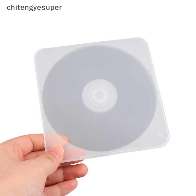 Hộp Đựng Đĩa CD / DVD Bằng Nhựa Trong Suốt Siêu Mỏng Tiện Dụng