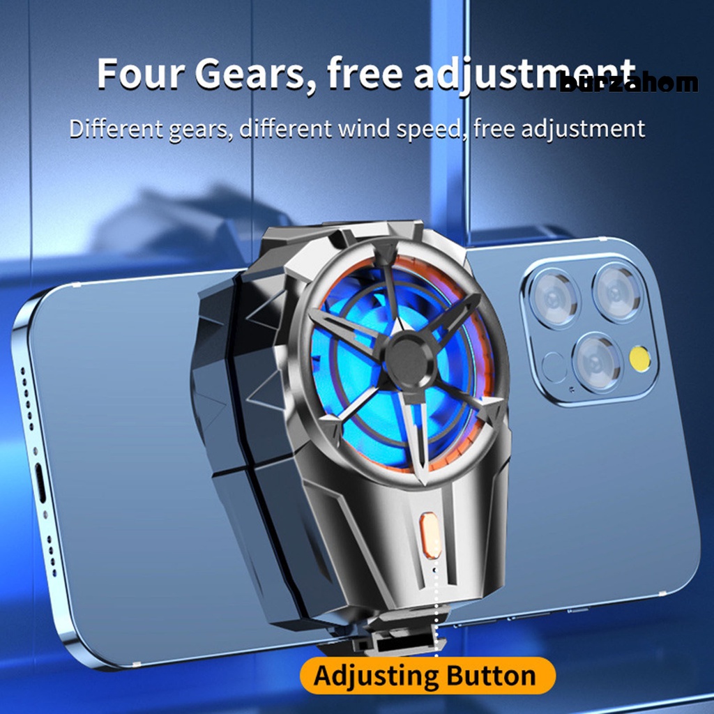[BR] [BR] Quạt Tản Nhiệt Cỡ Lớn Bảo Vệ Một Phím Bấm Cách Nhiệt Mạnh Mẽ Hệ Thống Làm Mát Điện Thoại Cho Tất Cả Các Dòng Điện Thoại