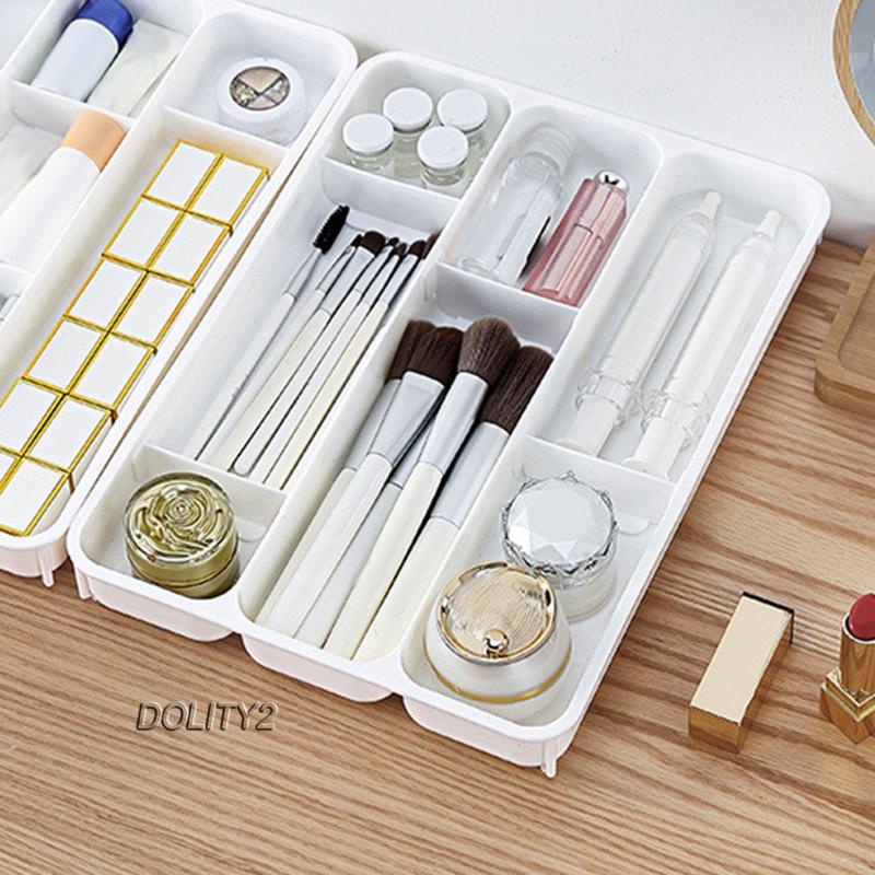 [Dolity2] Khay Chia Ngăn Kéo Đựng Bút / Thước Kẻ Sắp Xếp Gọn Gàng Cho Văn Phòng