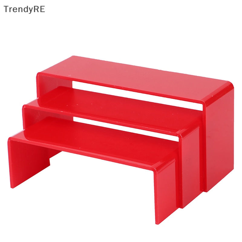 Set 3 Giá Đỡ Trưng Bày Trang Sức 3mm Bằng Acrylic