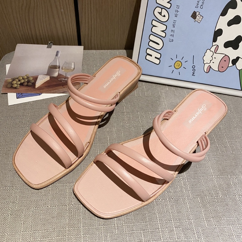 Dép Sandal Đế Xuồng Chống Trượt Thời Trang Mùa Hè Dành Cho Nữ