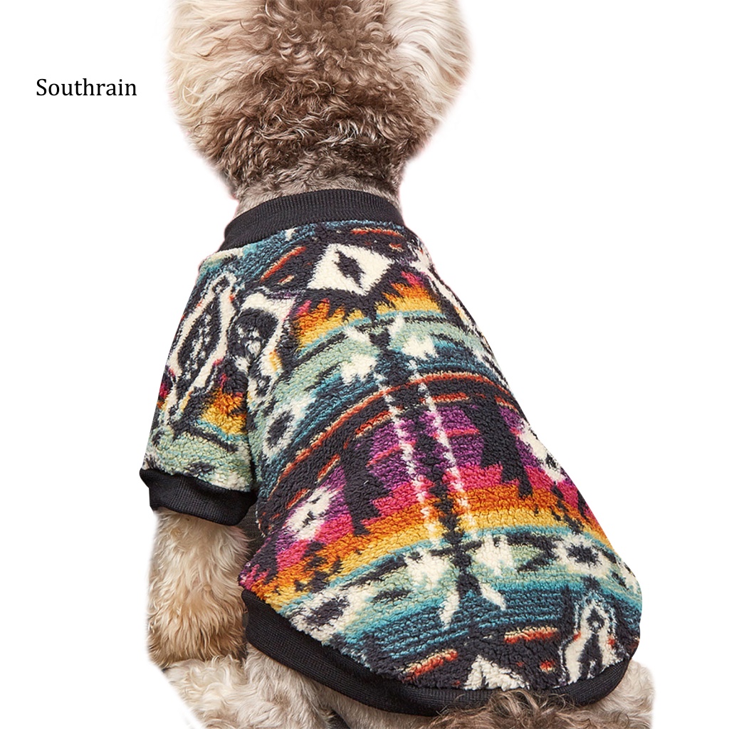 Áo Sweater Bằng Polyester Trong Suốt In Họa Tiết Xinh Xắn Cho Thú Cưng