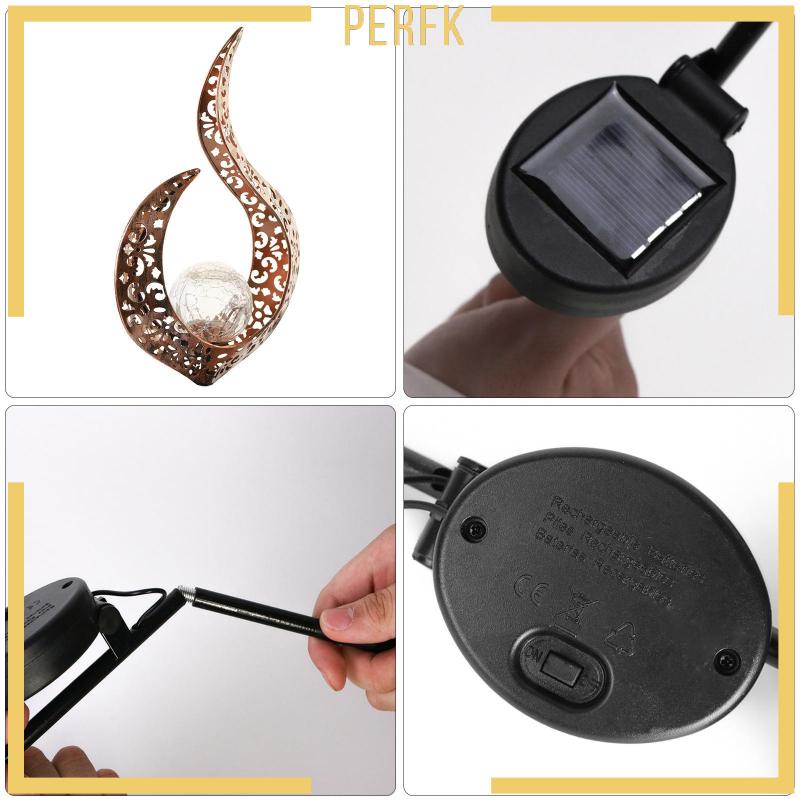 Đèn LED Ánh Sáng Trắng Ấm Chống Thấm Nước Sử Dụng Năng Lượng Mặt Trời Cho Sân Vườn