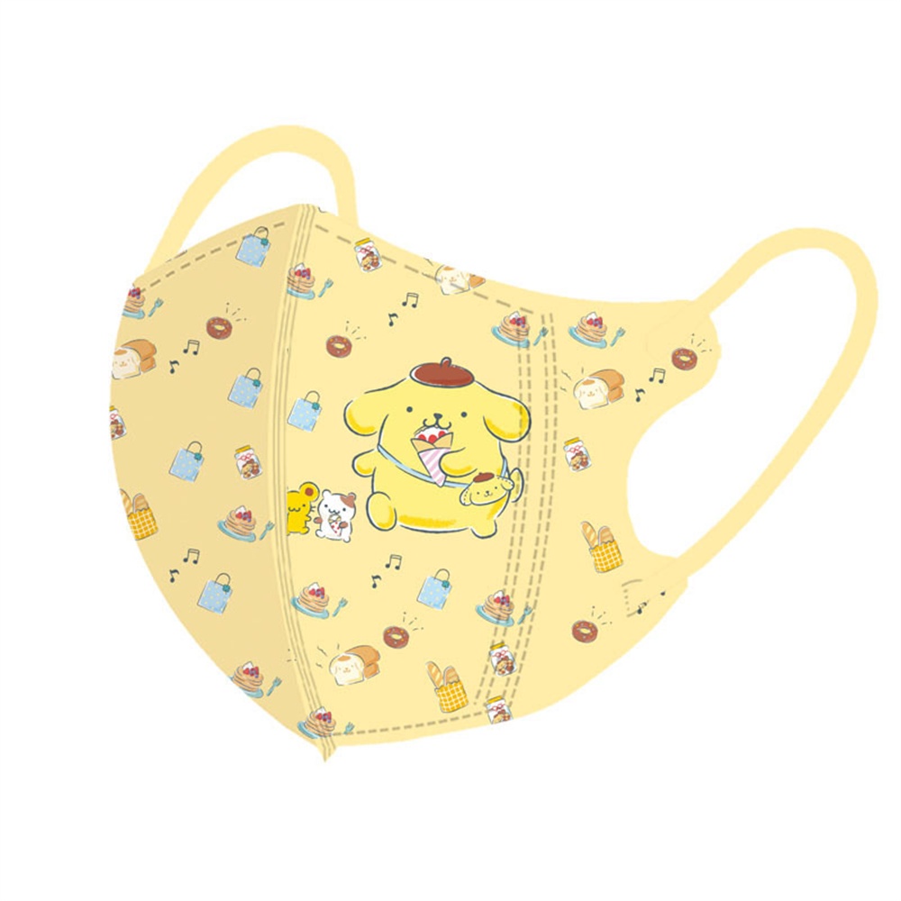 Khẩu Trang 3D Hình Hello Kitty Dành Cho Trẻ Em 3-12 Tuổi