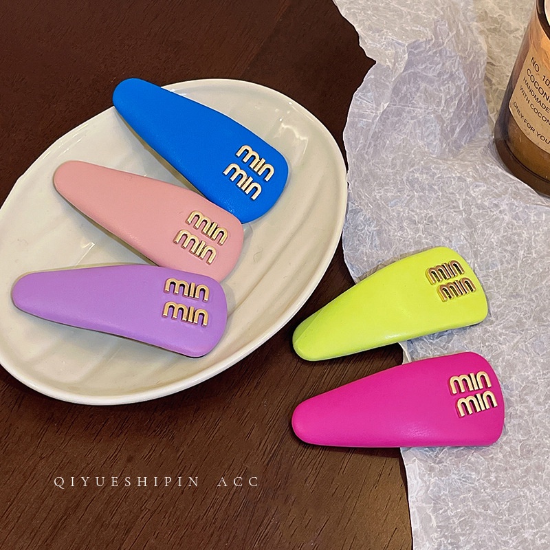 Kẹp Tóc Da Màu Sắc Đa Dạng Phong Cách Hàn Quốc 2023