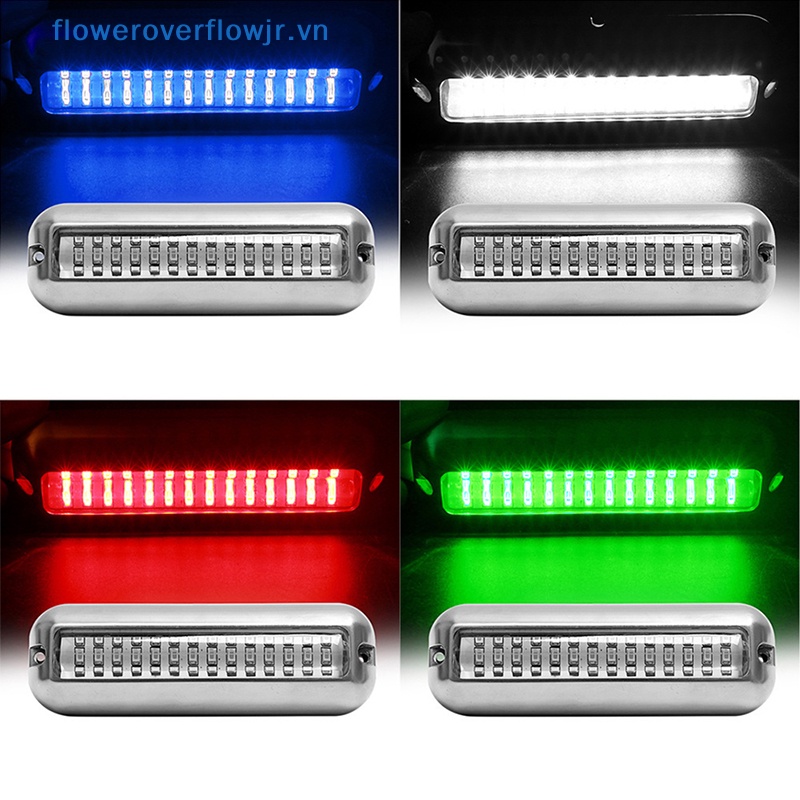 Đèn Led IP68 27LED 12V Bằng Thép Không Gỉ Chống Nước Dành Cho Tàu Thuyền
