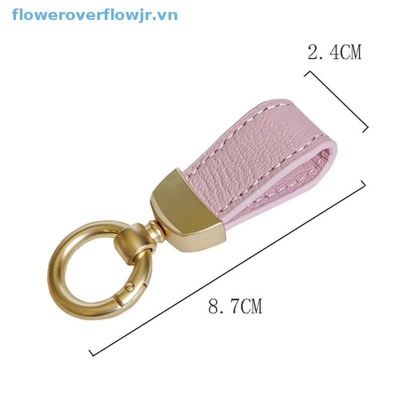 Fjr Móc Khóa Da Cừu Thật Phong Cách Pháp Tinh Tế Cho Nữ