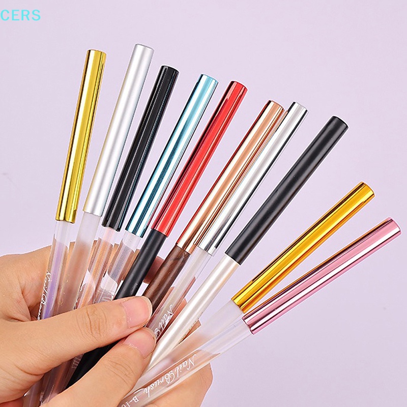 Bộ 2 Nắp Đậy Bảo Vệ Đầu Cọ Trang Trí Móng Tay Chuyên Dụng Cho Salon RS