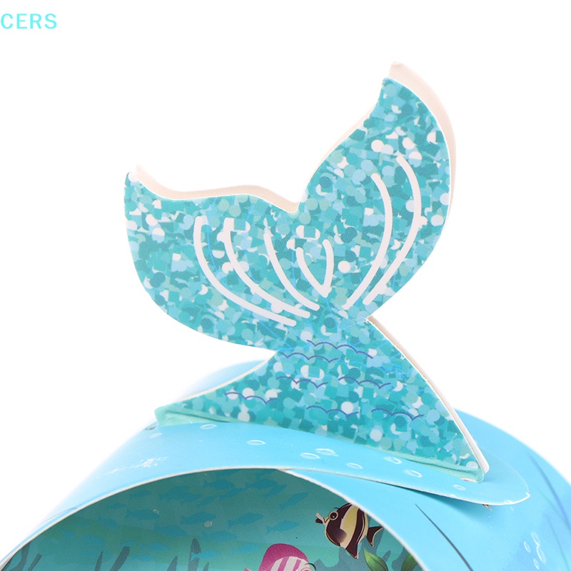 Bộ 25 Túi Đựng Kẹo Hình Đuôi Nàng Tiên Cá