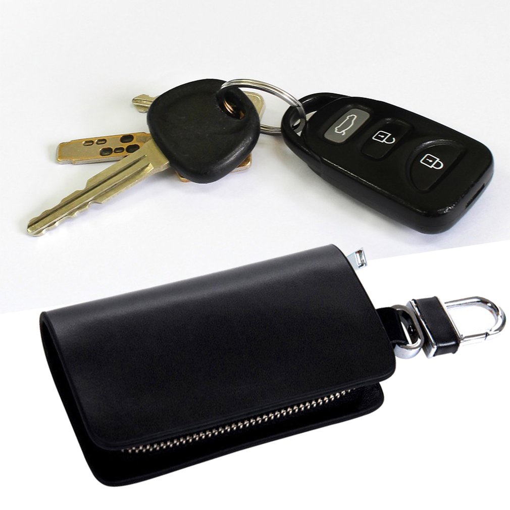 Key Case Mini Universal Pu Zippers Walllet Auto Parts Waist Hanging Card Bag Men Women Multifunctional Bags [Q/4]