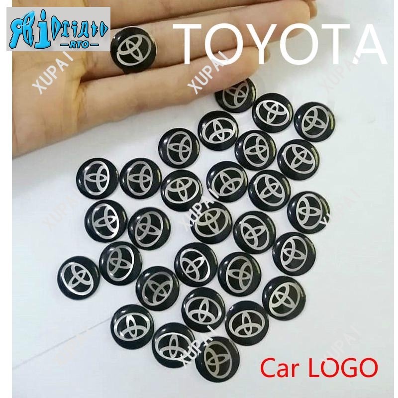 Miếng Dán logo RTO One 14mm 14mm Trang Trí Chìa Khóa Xe Hơi