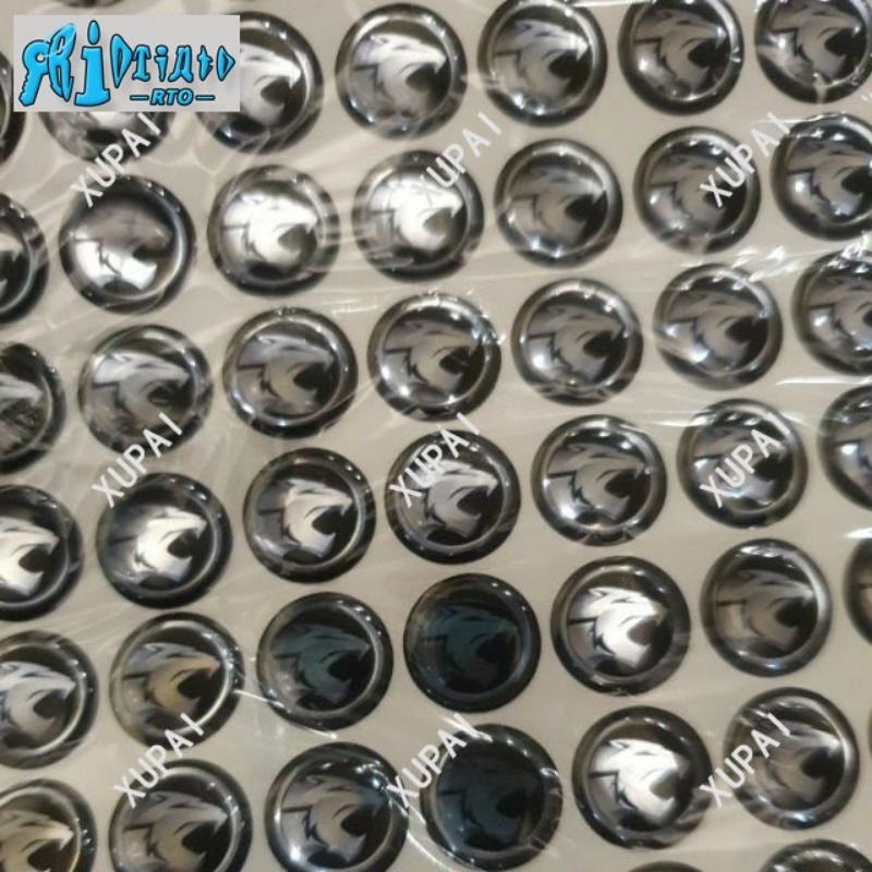 Miếng Dán logo RTO One 14mm 14mm Trang Trí Chìa Khóa Xe Hơi