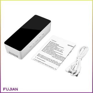 Led Temperature Display Digital Mirror Alarm Clock With Snooze Time Adjustable Brightness For Bedroom Office [B/1]