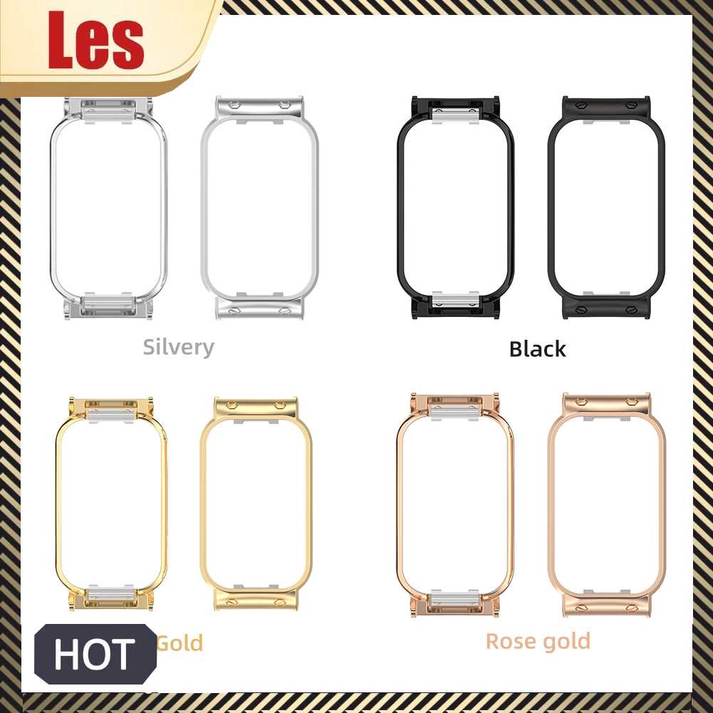 Ốp Bảo Vệ Bằng Thép Không Gỉ Cho Đồng Hồ Thông Minh Redmi Band 2