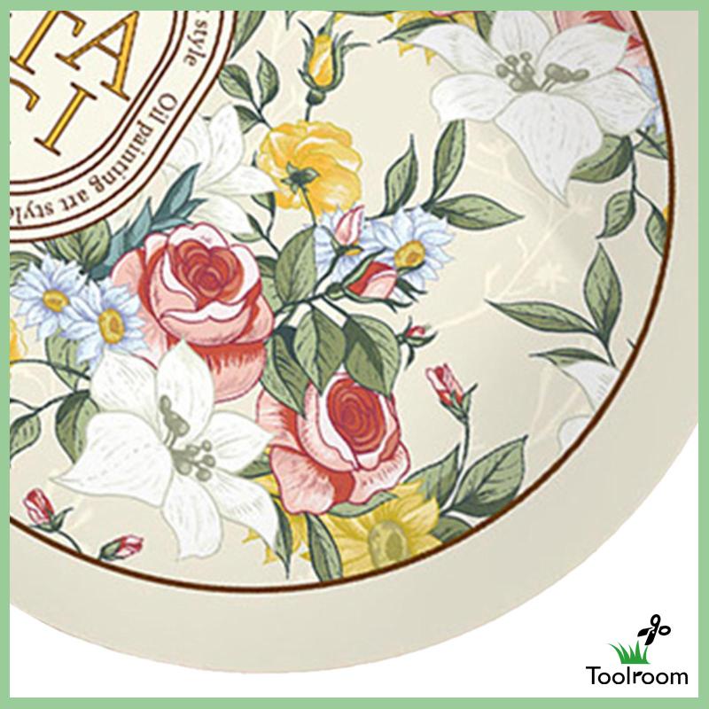 Thảm Chùi Chân Hình Oval Thấm Hút Nước Chống Trượt Cho Phòng Tắm