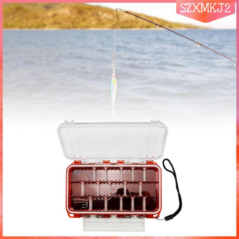 Hộp Đựng Dụng Cụ Câu Cá Trong Suốt Gọn Nhẹ Đa Năng szxmkj2
