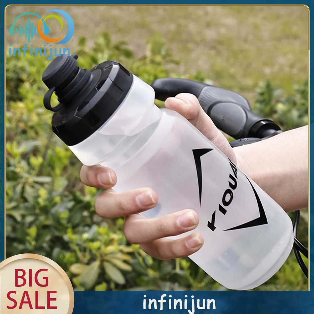 Bình Nước Thể Thao 650ML Kèm Giá Đỡ Tiện Lợi