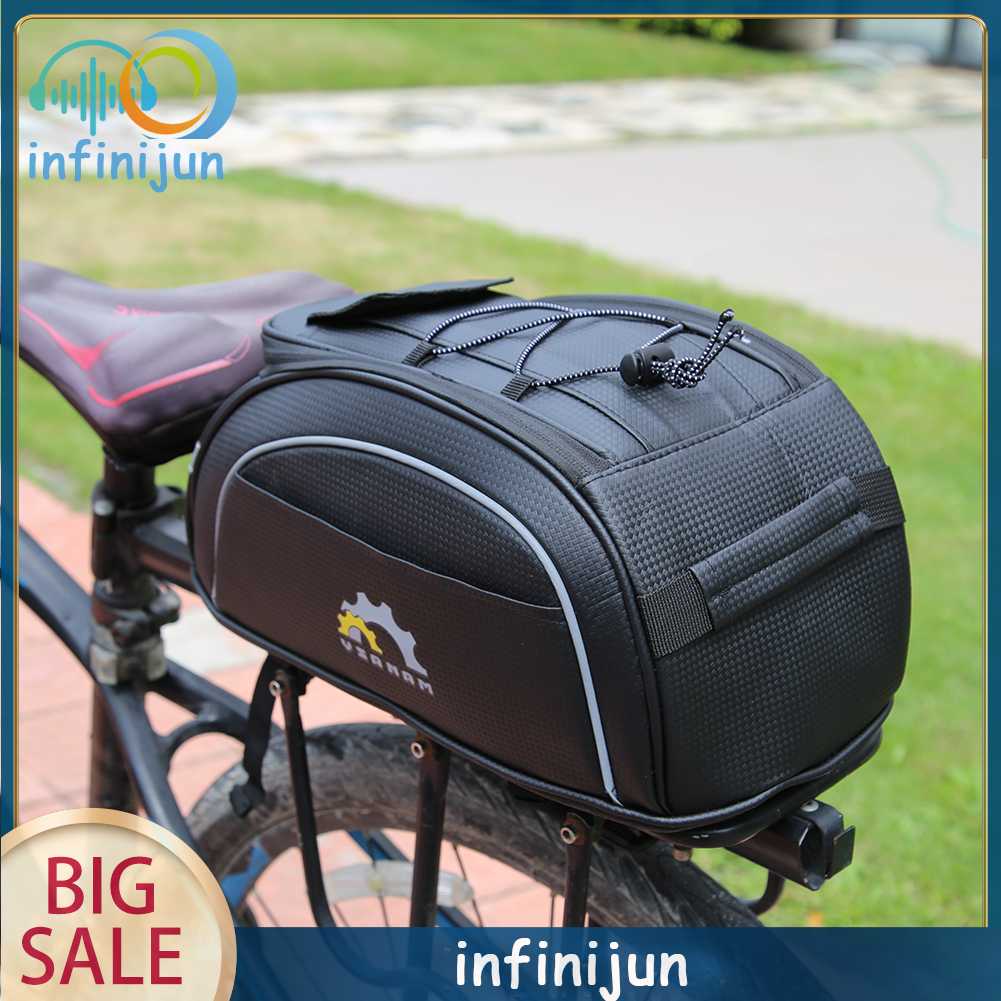Túi Đựng Đồ Dùng Bằng Sợi Carbon Phản Quang Chống Thấm Nước Tiện Dụng Cho Xe Đạp