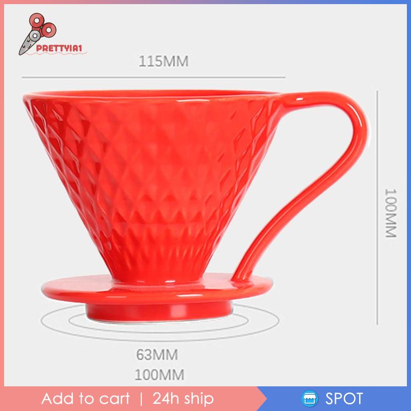 Cốc Lọc Cà Phê Có Tay Cầm Dễ Sử Dụng Prettyia1