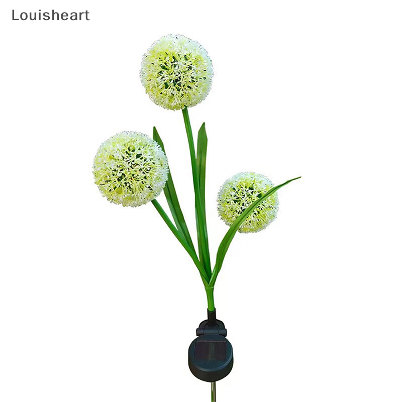 Đèn LED Louisheart Hình Hoa Bồ Công Anh Dùng Năng Lượng Mặt Trời Trang Trí Sân Vườn
