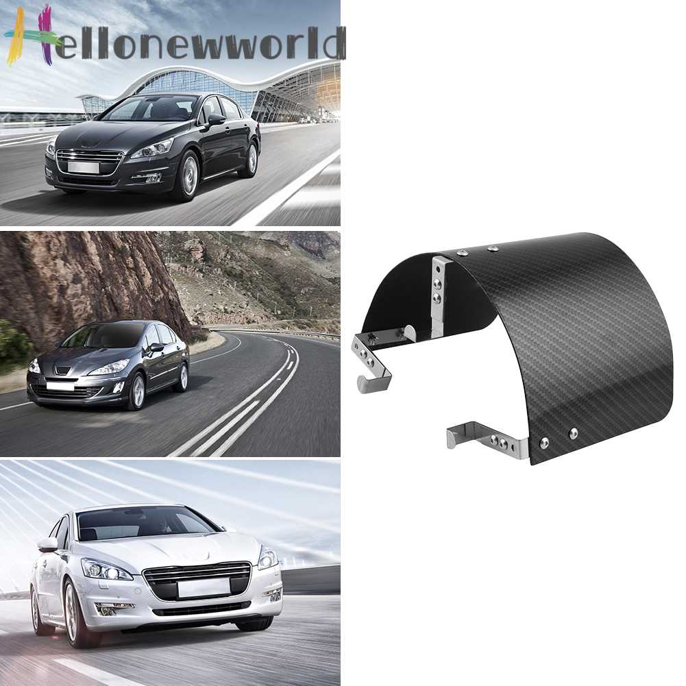 Ốp Bọc Bộ Lọc Khí Hình Nón Bằng Sợi Carbon Cho Cổ 2.5-5.5 inch