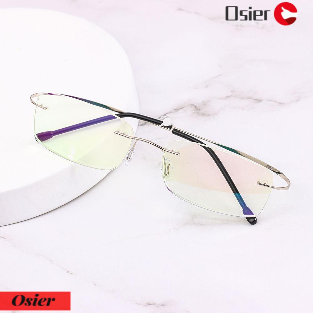 Osier1 Kính Đọc Sách Gọng Kim Loại Siêu Nhẹ Kiểu Dáng Cổ Điển
