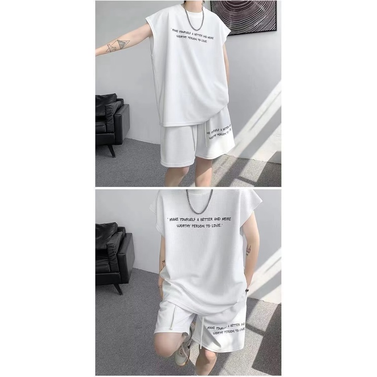 Bộ đồ nam thun cotton