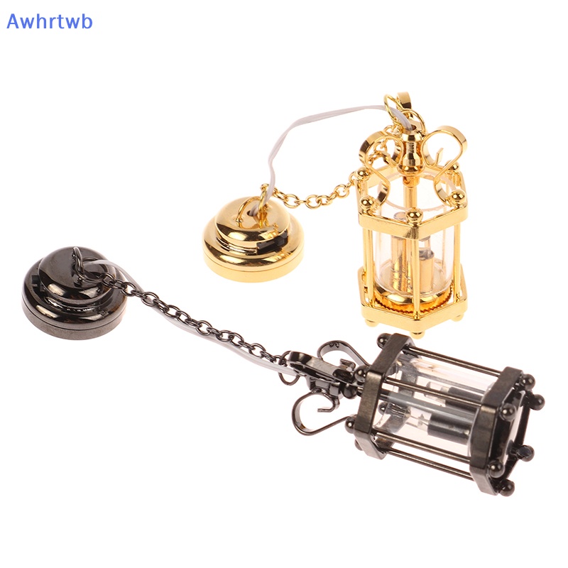 Đèn Trần Thủy Tinh Trang Trí Nhà Búp Bê Tỉ Lệ 1: 12 Mới