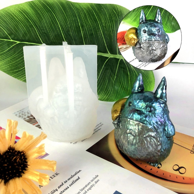 Khuôn Silicone Tạo Hình Rồng / Mèo Trang Trí Bánh Kẹo Tiện Dụng