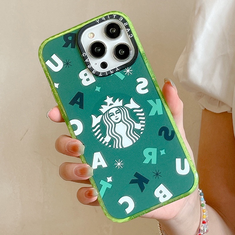 Ốp Điện Thoại Acrylic Cứng Chống Sốc Lấp Lánh Cho iPhone14 / 13 / 12 / 11 / Pro / Max