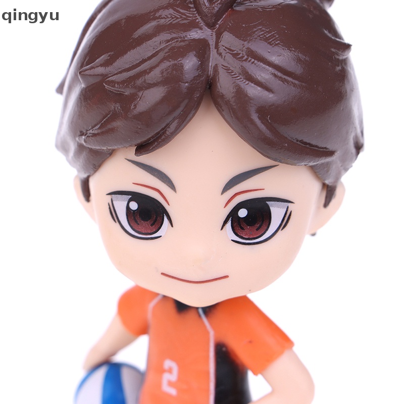 Bộ 4 Búp Bê Hoạt Hình Volleyball Thủ Công Trang Trí