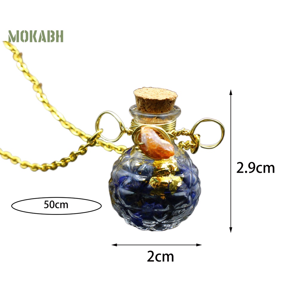 Vòng cổ Mặt Đá Tự Nhiên Chống Phai Màu Độc Đáo