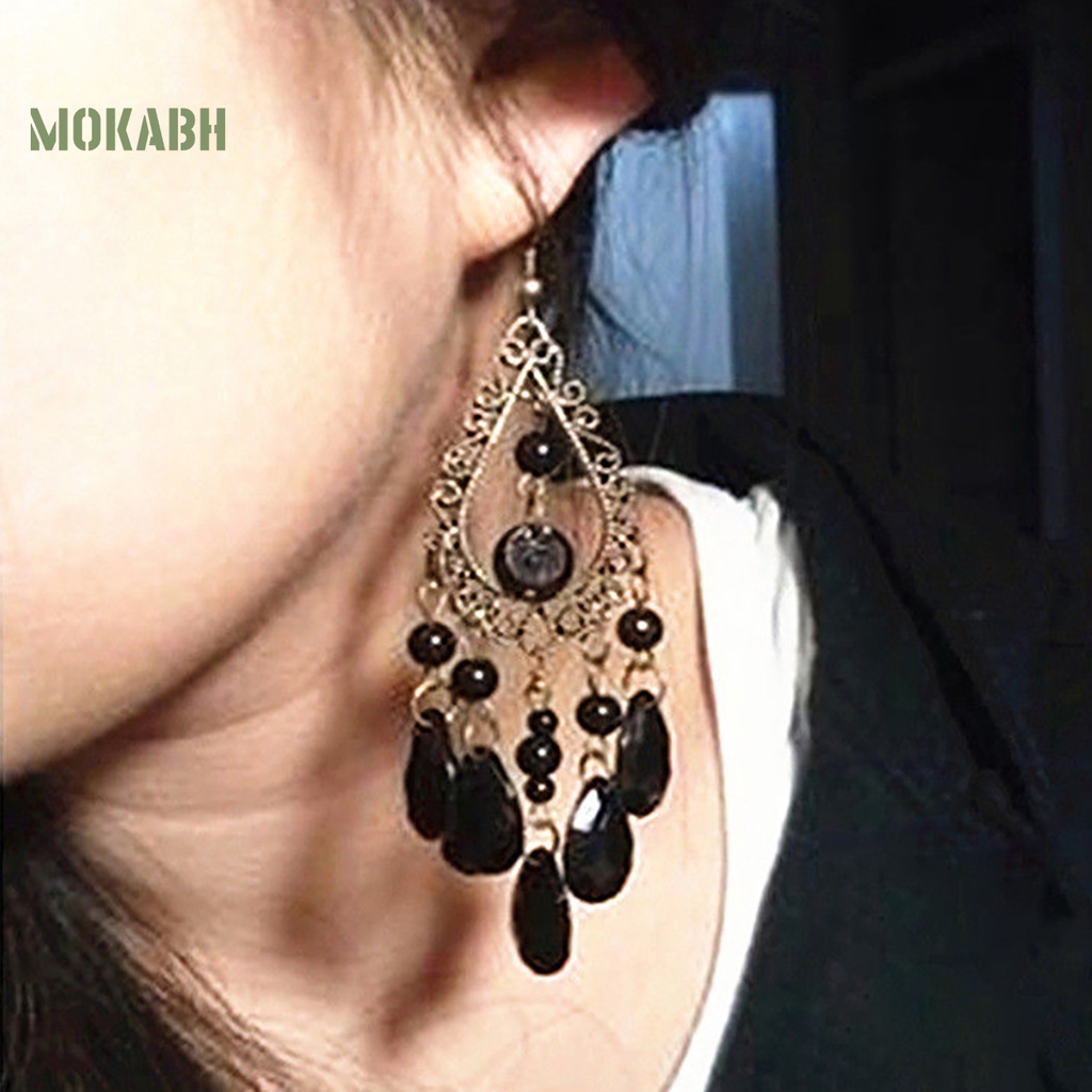 1 Đôi Bông Tai Hình Giọt Nước Rỗng Sáng Tinh Tế Cho Cuộc Sống Hàng Ngày