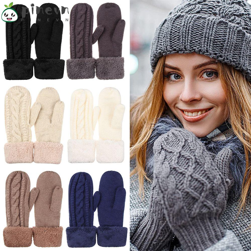 Găng Tay Lông Nhung Dày Dặn Ấm Áp Dễ Thương Xinh Xắn