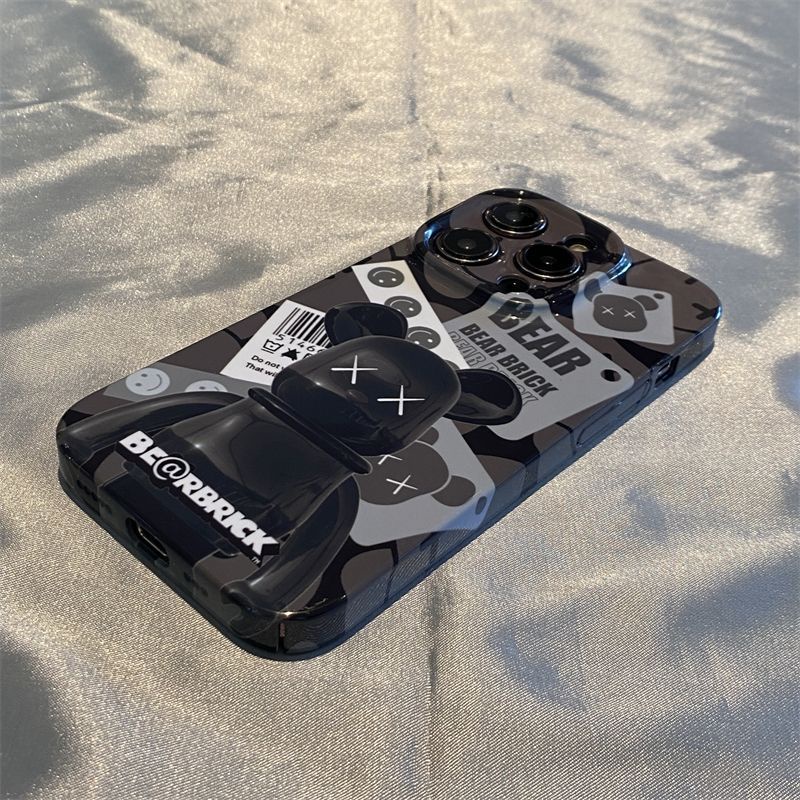 Ốp Lưng Hình Gấu Đáng Yêu Cho 14pro11 / shell 7 8piPhone13 12 max 7KSJ