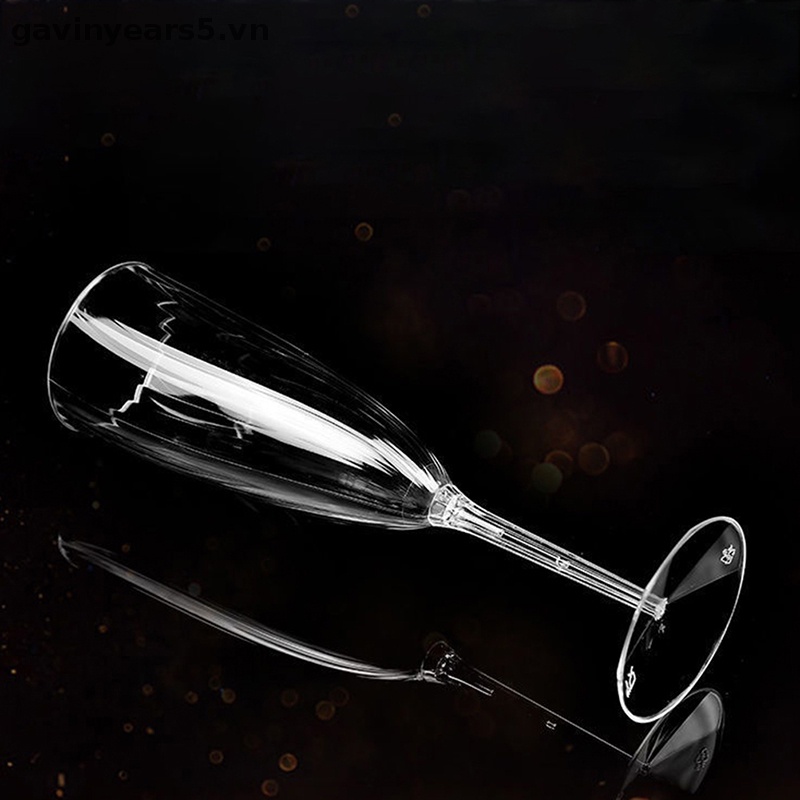 Ống Sáo Nhựa Trong Suốt Dùng Một Lần Uống Rượu Sâm Panh