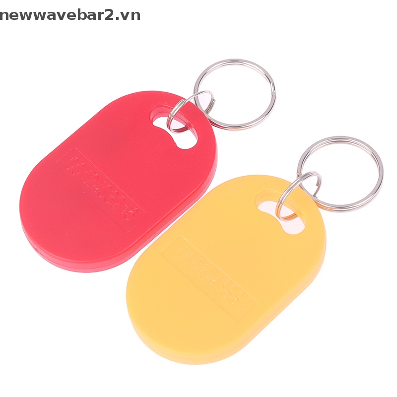 Chìa Khóa Có Thể Thay Đổi Tần Số Chip Kép RFID 125KHZ T5577 13.56MHZ