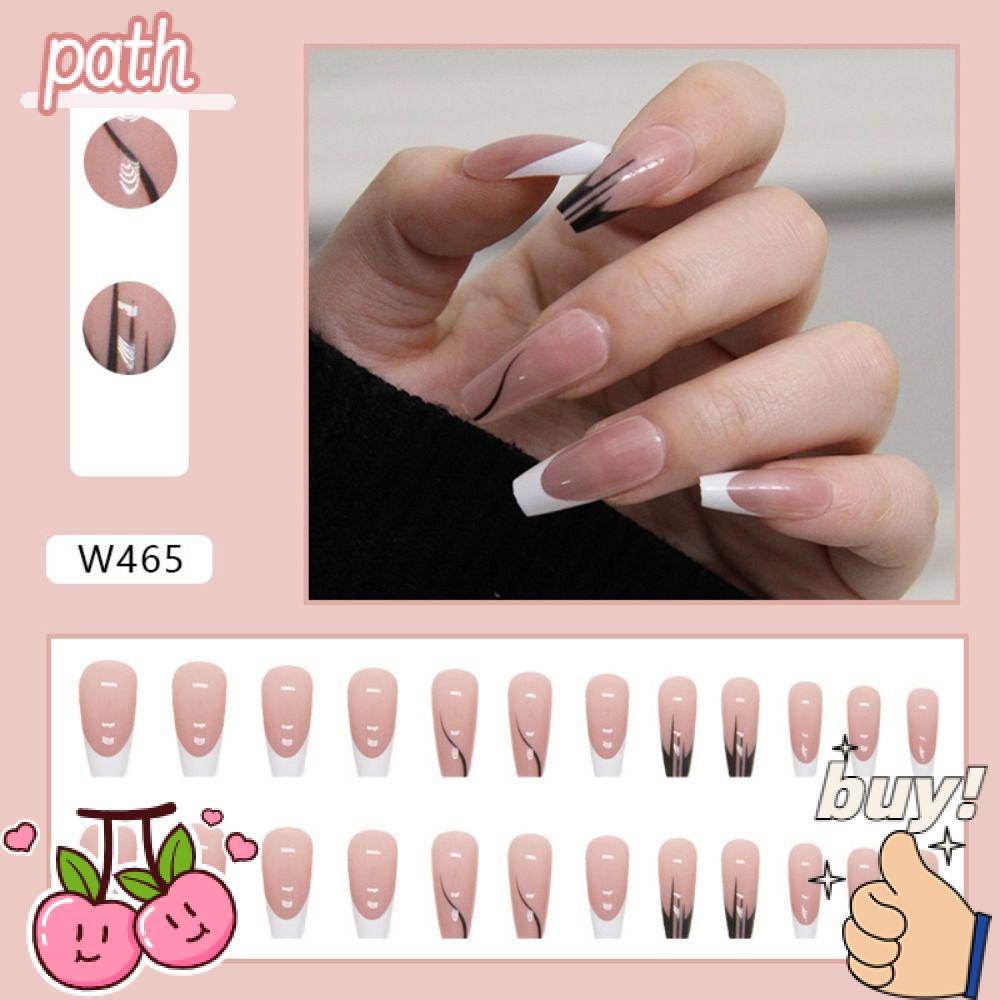 Bộ 24 Móng Tay Giả Che Phủ Toàn Diện DIY