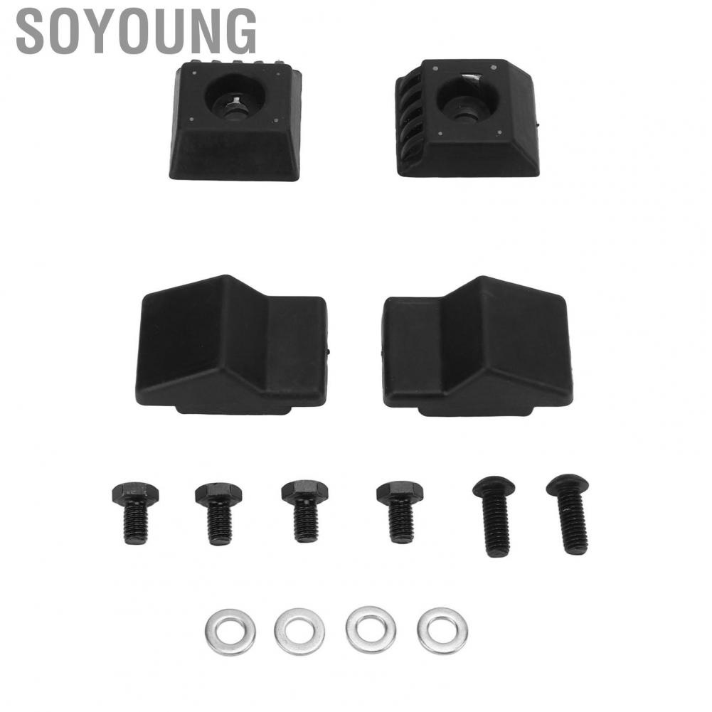 Soyoung Rear Trunk Stop Buffer  4pcs Strong Rustproof A1247580044 for Car