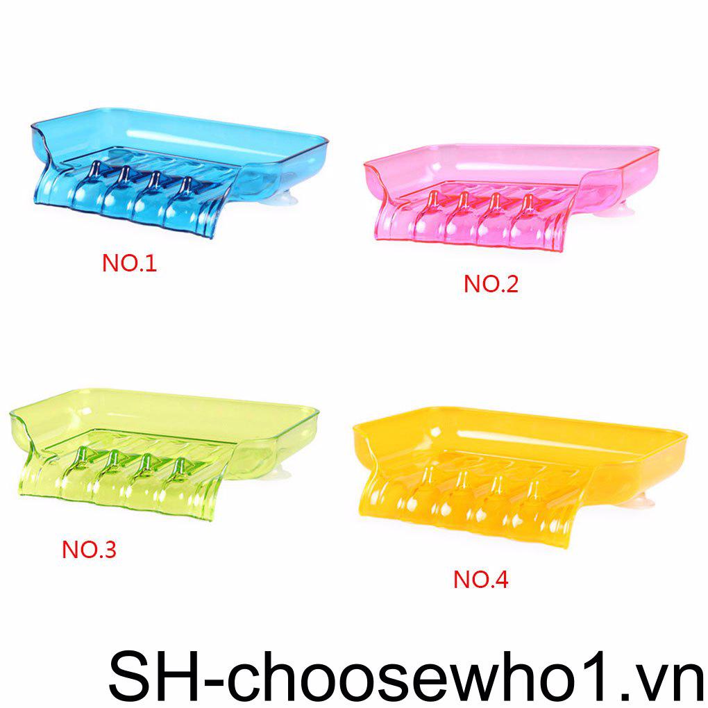 Khay Đựng Xà Phòng Bằng Silicon Chống Trượt Thời Trang Cho Nhà Tắm