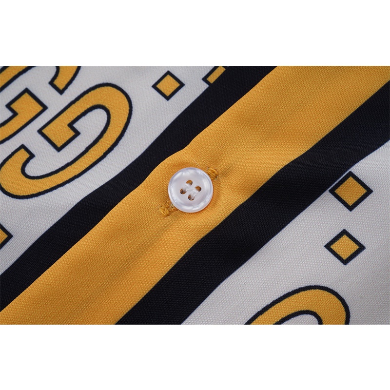 Áo Sơ Mi Ngắn Tay In Họa Tiết Thời Trang Đường Phố Cổ Điển