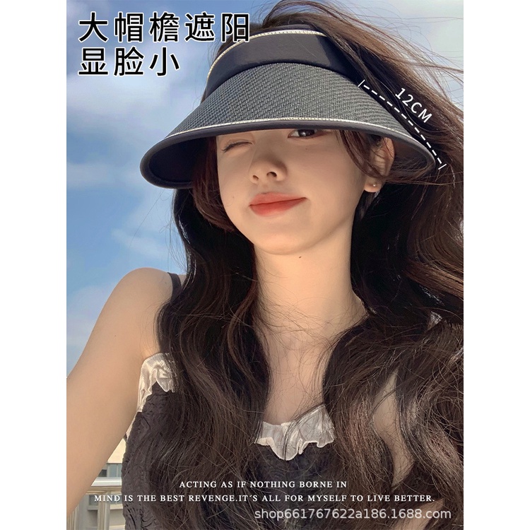 Mũ Cói Rộng Vành Chống Tia UV Thời Trang Cho Nữ