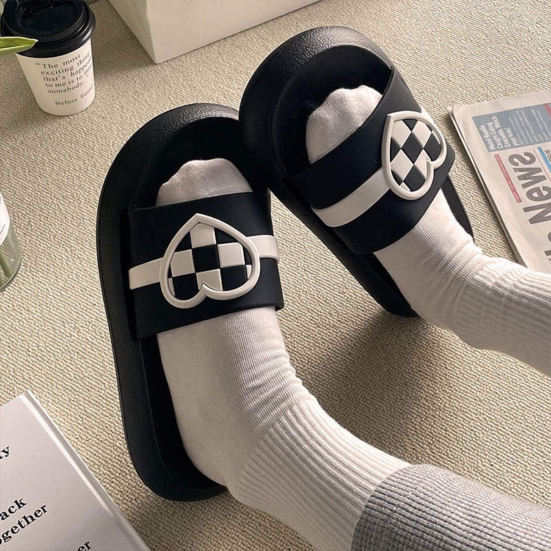 Dép Đi Trong Nhà Đế Dày Thời Trang Dành Cho Nữ