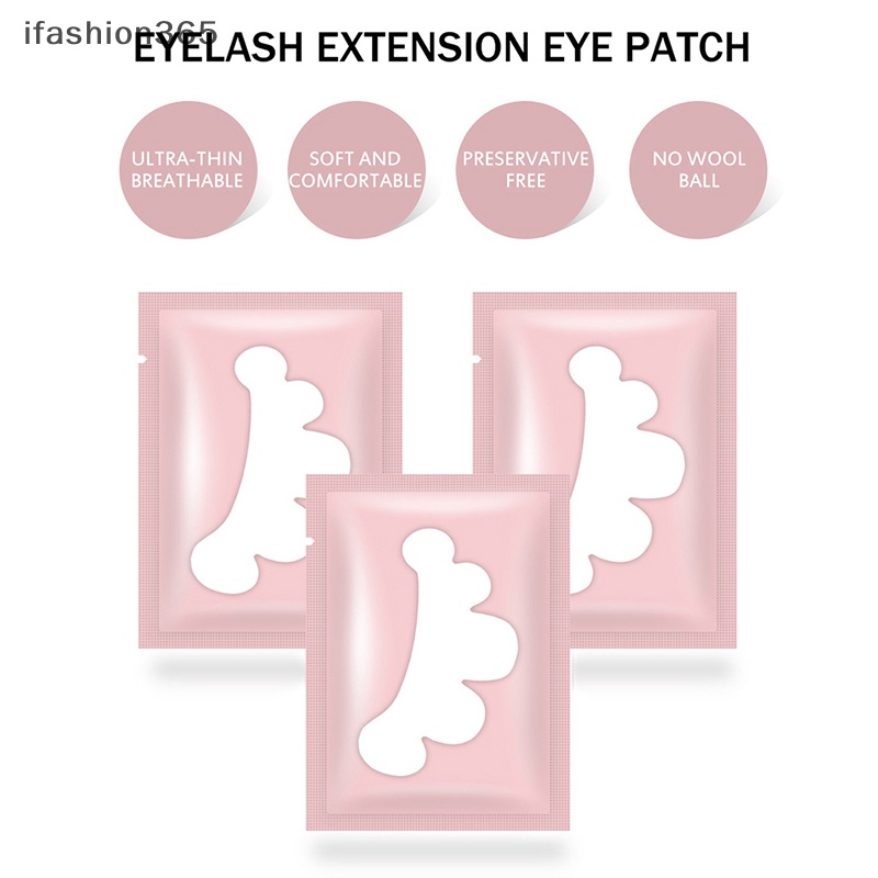 Set 50 Cặp Miếng Dán Dưới Mắt Hình Đám Mây Dùng Nối Mi ifashion365