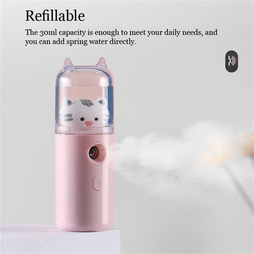 Máy Phun Sương Điện 30ml Dưỡng Ẩm Chăm Sóc Da Mặt 3 X (Multi)