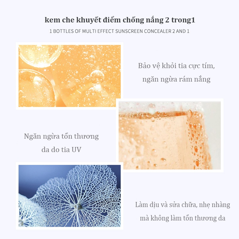 Kem chống nắng vật lý DELEVENTH Dr Johom SPF 50+ PA+++tươi mát và thoáng khí làm trắng da 50g